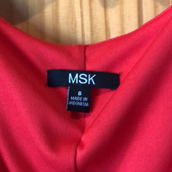 Excellent Condition Cold Shoulder Dress with Sheer 3/4 Bell Sleeves - Picture 3 of 5